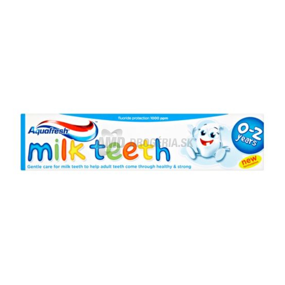 AQUAFRESH ZUBNÁ PASTA MILK TEETH 0-2 50 ML