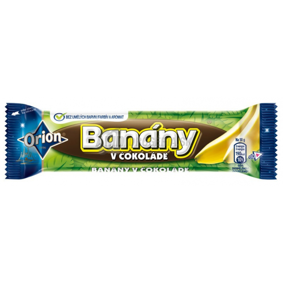BANÁNY V ČOKOLÁDE 45 G