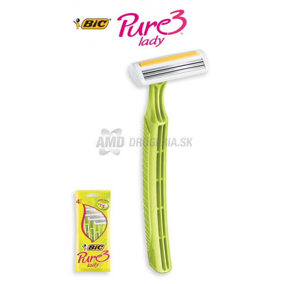 BIC PURE3 LADY JEDNORAZOVÉ STROJČEKY 1 KS