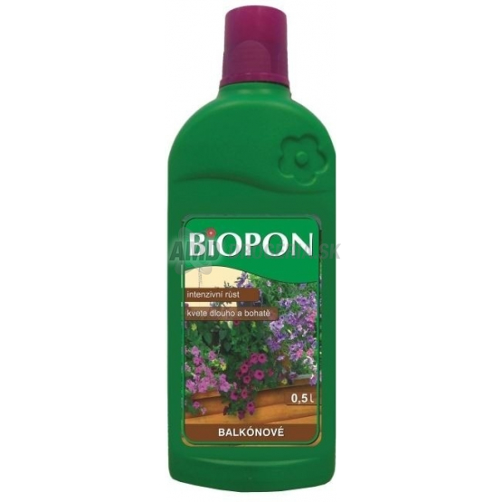 BIOPON HNOJIVO BALKÓNOVÉ RASTLINY 500 ML