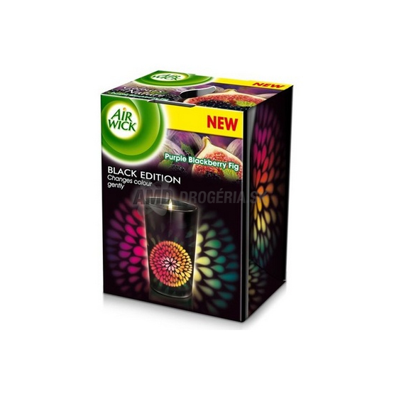 AIR WICK SVIEČKA BLACK PURPUROVÉ FIGY 155 G
