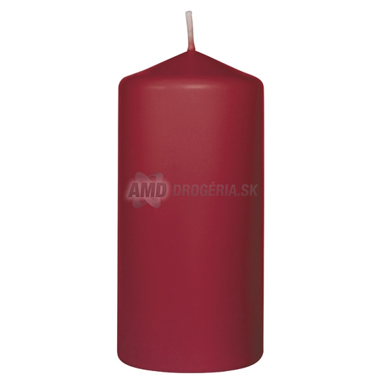 SVIEČKA VÁLEC BORDO