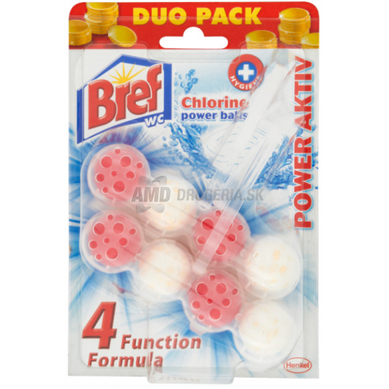 BREF WC POWER AKTIV CHLORINE 2 X 51 G