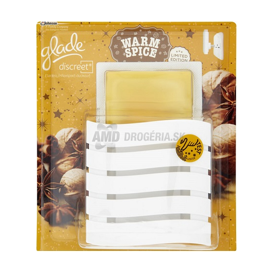 BRISE DISCREET STROJČEK ELEKTRICKÝ WARM SPICE 8 G