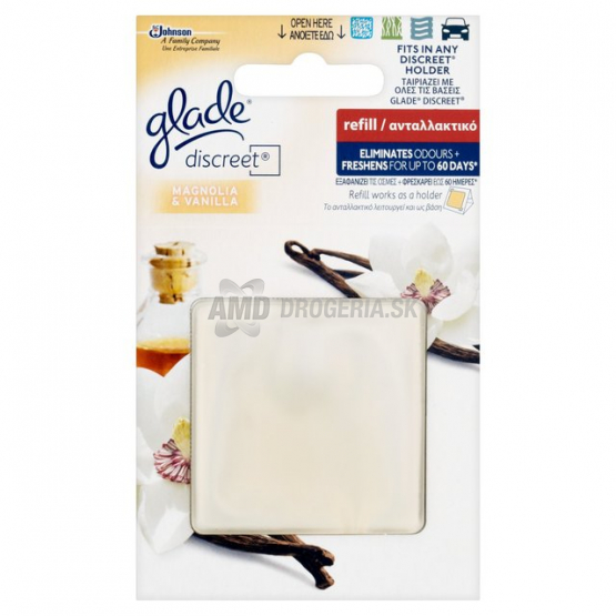BRISE DISSCREET NÁHRADNÁ NÁPLŇ VANILLA 8 G