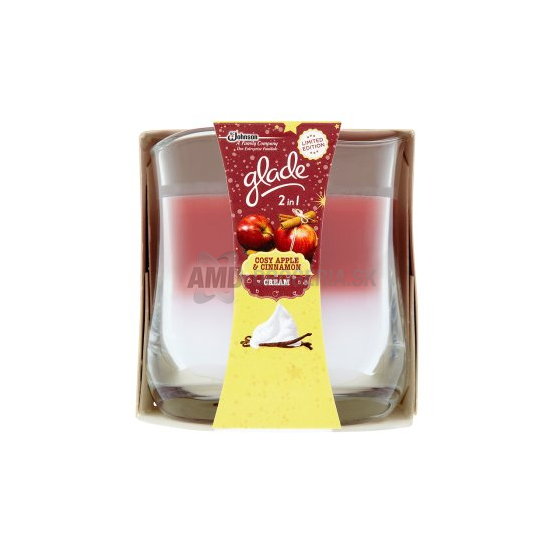 BRISE SVIEČKA 2V1 JABLKO ŠKORICA 135 G