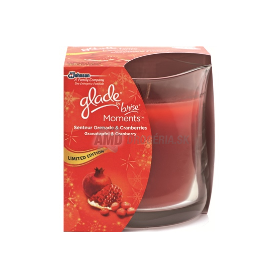 BRISE SVIEČKA MOMENTS GRANÁTOVÉ JABLKO 135 G
