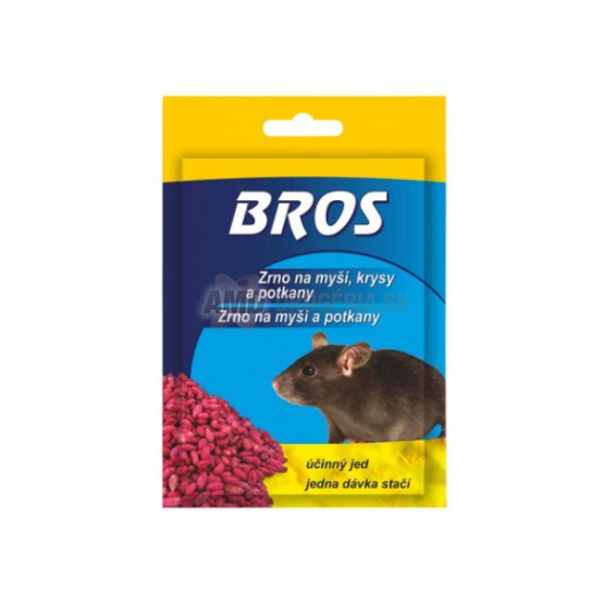 BROS ZRNO NA MYŠI A POTKANY 100 G