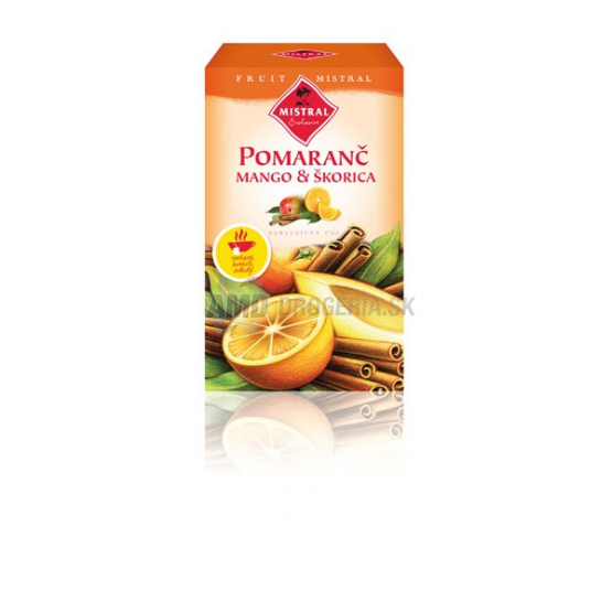 MISTRAL ČAJ POMARANČ MANGO ŠKORICA 40 G