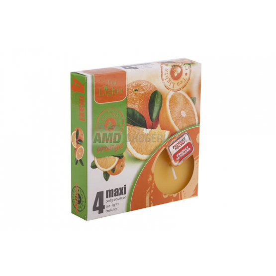 ČAJOVÉ KAHANCE MAXI ORANGE 4 KS