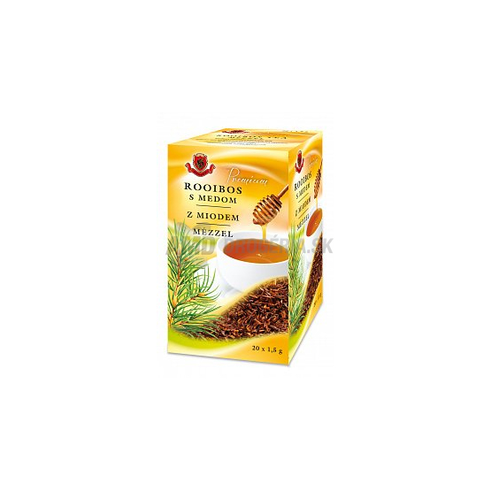 ČAJ PRÉMIUM ROOIBOS S MEDOM 20 X 1,5 G