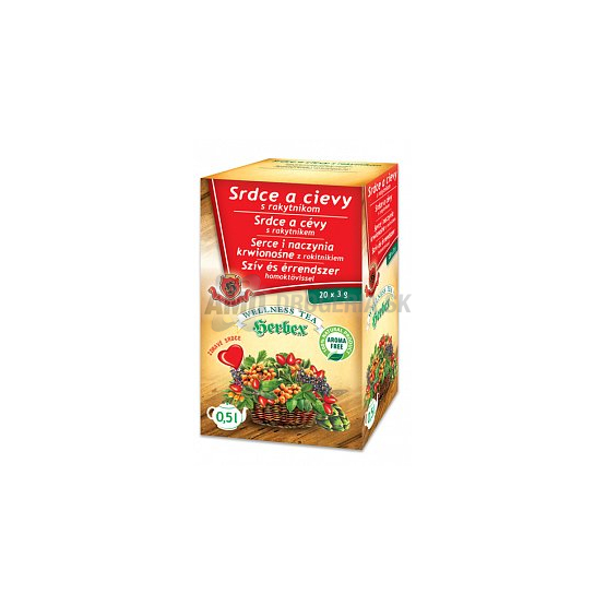 ČAJ SRDCE A CIEVY 20 X 3 G