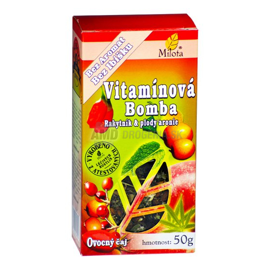 VITAMÍNOVÁ BOMBA OVOCNÝ ČAJ 50 G