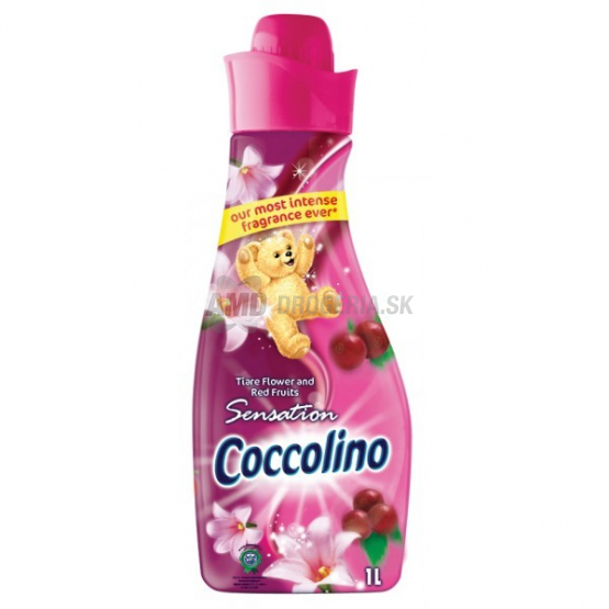 COCCOLINO AVIVÁŽ TIARA FLOWER AND RED FRUITS 950 ML/27 PD