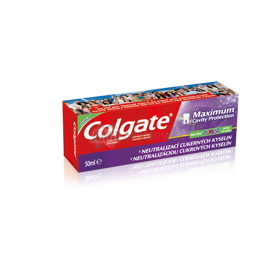 COLGATE ZUBNÁ PASTA MAXIMUM CAVITY PROTECTION JUNIOR 50 ML