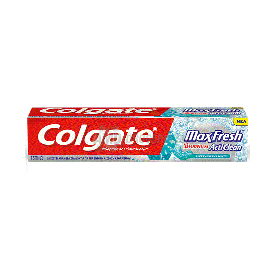 COLGATE ZUBNÁ PASTA MAX FRESH ACTI CLEAN 75 ML