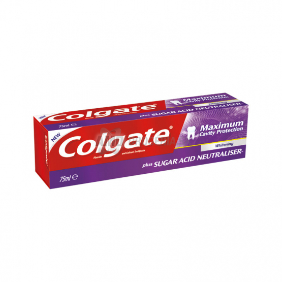 COLGATE ZUBNÁ PASTA MAXIMUM CAVITY PROTECTION WHITENING 75 ML