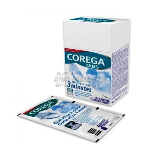 COREGA TABLETY ANTIBAKTERIÁLNE 6 KS