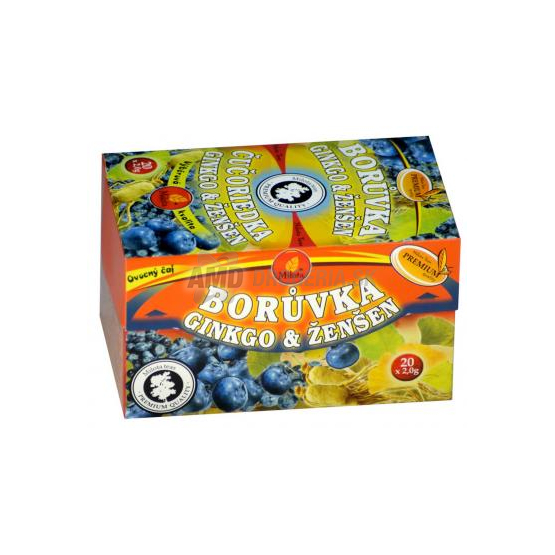 ČAJ BYLNNÝ ČUČORIEDKA,GINKO ,ŽENŠEŇ 40 G