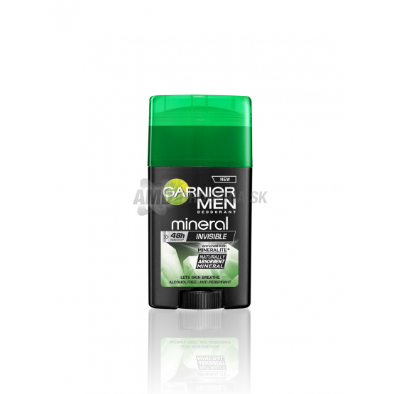 GARNIER STICK MEN MINERAL INVISIBLE 40 ML