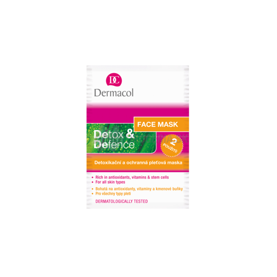 DERMACOL DETOXIKAČNÁ MASKA 2 X 8 ML