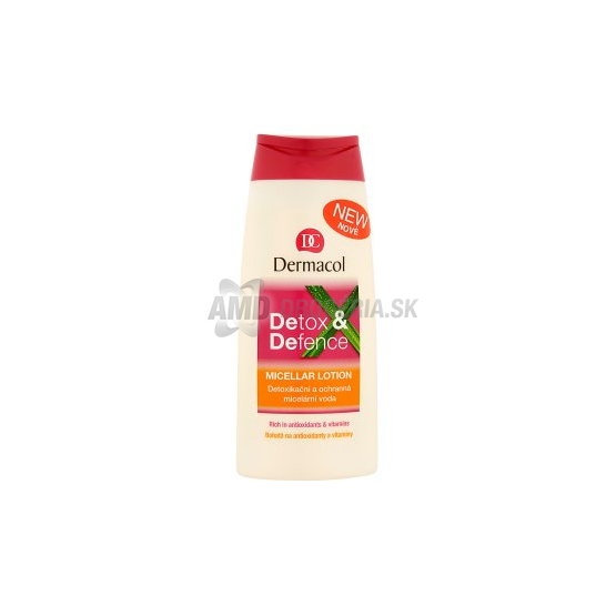 DERMACOL DETOXIKAČNÁ MICELÁRNA VODA 200 ML