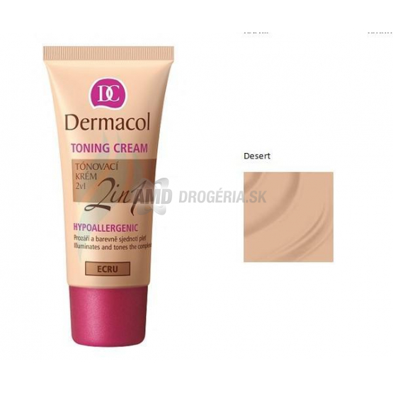 DERMACOL TÓNOVACÍ KRÉM 2V1 DESERT 30 ML