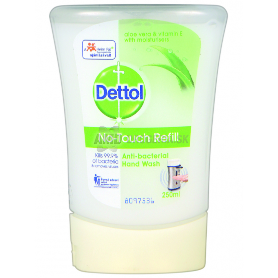 DETTOL BEZDOTYKOVÝ DÁVKOVAČ NÁHRADNÁ NÁPLŇ ALOE VERA 250 ML