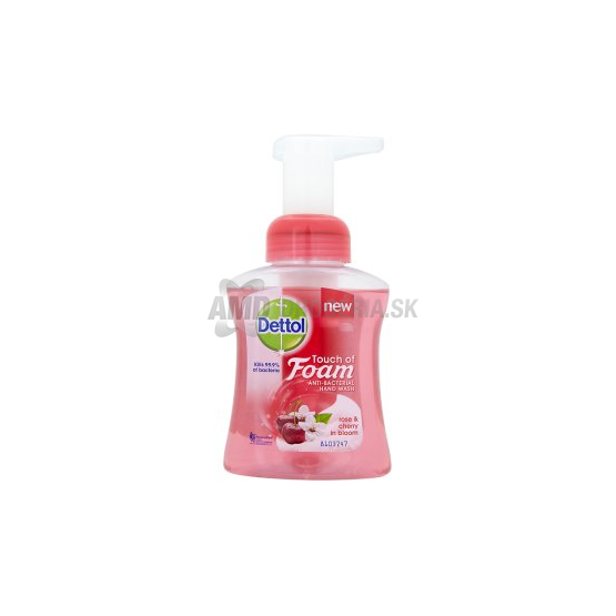 DETTOL TEKUTÉ MYDLO PENA ROSE CHERRY 250 ML