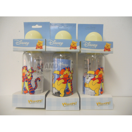 DISNEY FĽAŠKA SO SILIKONOVÝM CUMĽOM 250 ML