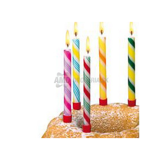TORTOVÉ SVIEČKY 12 KS