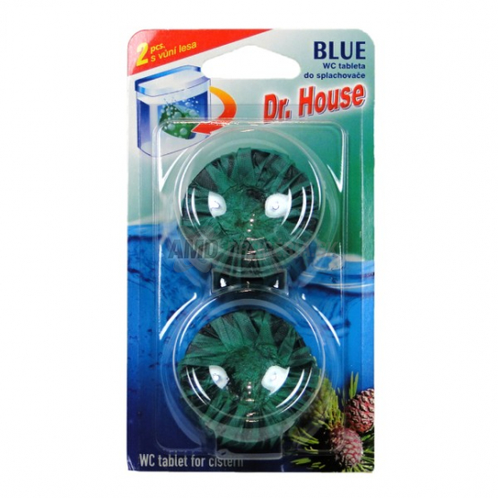 DR.HOUSE WC TABLETA DO SPLACHOVAČA LES 2 KS