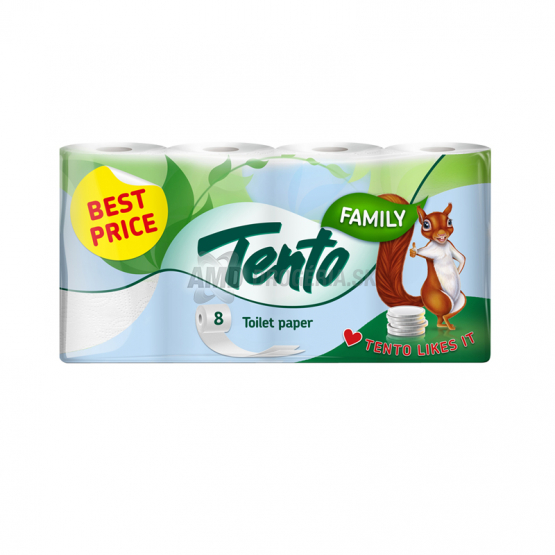 TENTO TOALETNÝ PAPIER FAMILY 8 KS