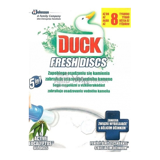 DUCK FRESH DISC ACTIVE EUKALYPTUS 36 ML