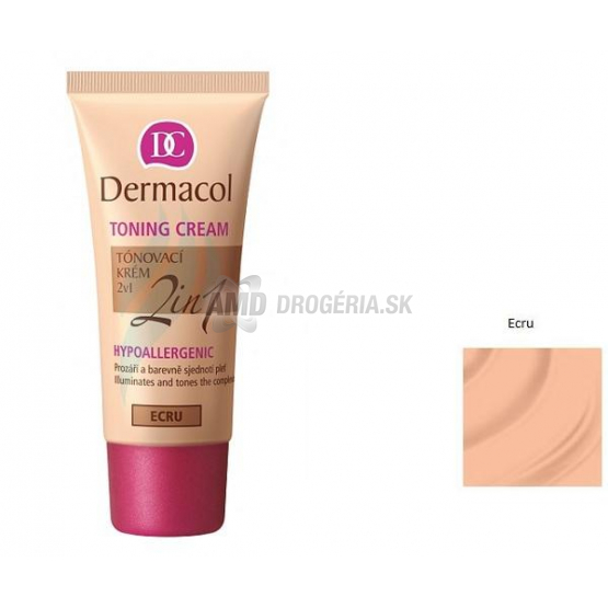 DERMACOL TÓNOVACÍ KRÉM 2V1 ECRU 30 ML