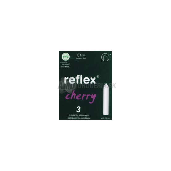 REFLEX PREZERVATÍV CHERRY 3 KS