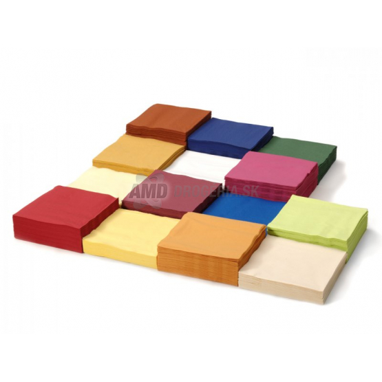 SERVIÍKY FAREBNÉ 3VRSTVOVÉ 20 KS