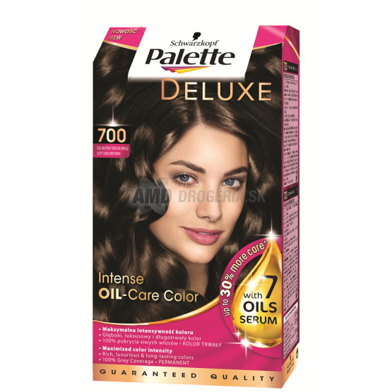 PALETTE DE LUXE 700 JEMNÝ STREDNE HNEDÝ