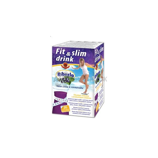 FIT & SLIM DRINK RÍBEZĽA 16 x6 G