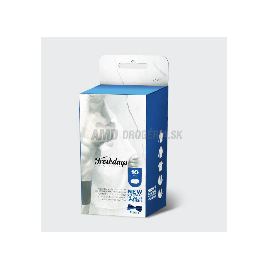 FRESHDAYS PROTECTOR PODPAZUŠNÉ VLOŽKY PÁNSKE 10 KS