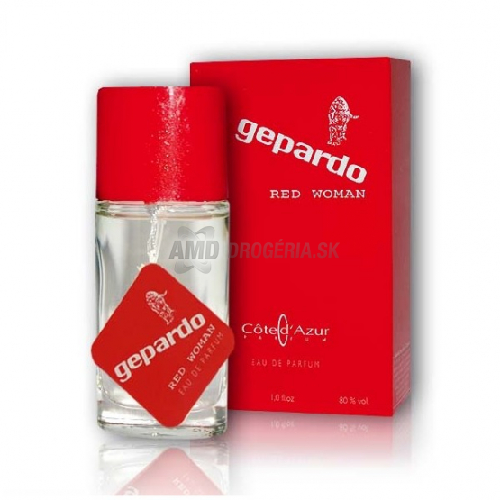 GEPARDO RED WOMAN EDP-PARFUMOVANÝ VODA 30ML