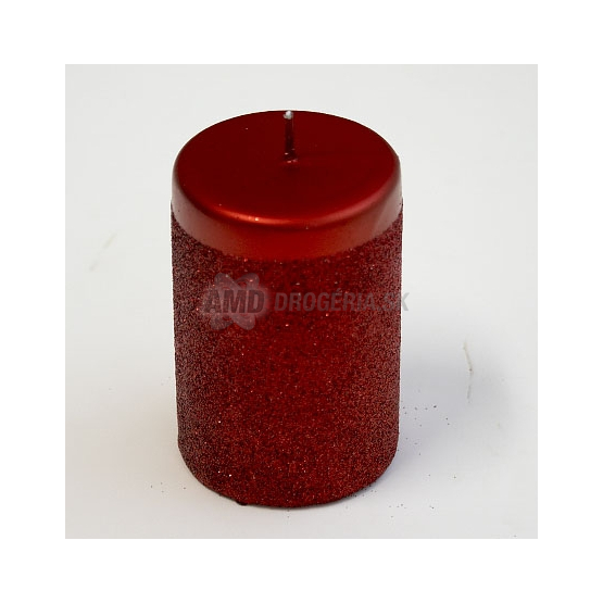 SVIEČKA VÁLEC GLITER