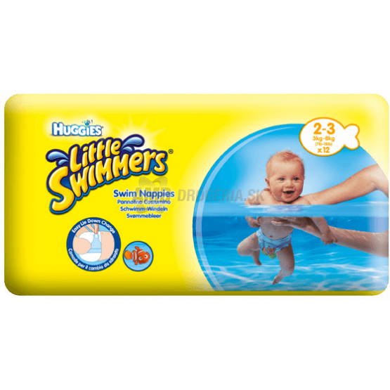 HUGGIES LITTLE SWIMMERS 2/3 3-8KG 12 KS