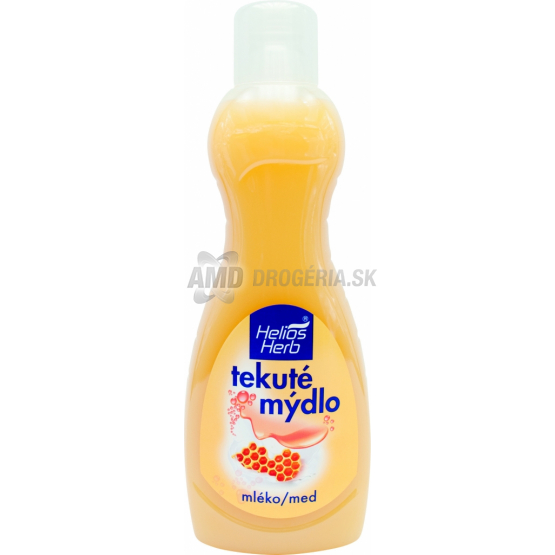 HELIOS TEKUTÉ MYDLO MLIEKO MED 1 L