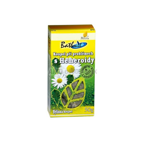 BYLINNÝ KÚPEĽ PRI HEMEROIDOCH 50 G