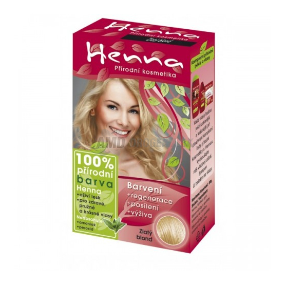 HENNA FARBA ZLATÝ BLOND 33 G