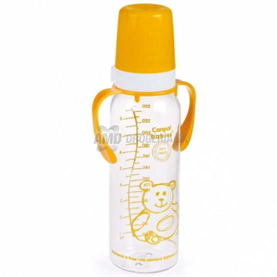 FĽAŠA PLASTOVÁ S DRŽIAKMI 250 ML