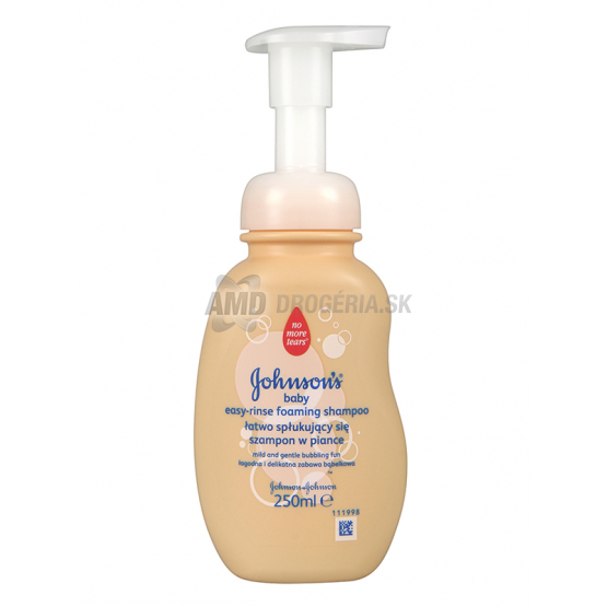 JOHNSONS BABY ŠAMPÓN PENOVÝ PUMPA 250 ML