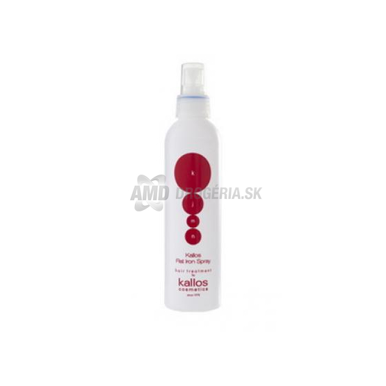 KALLOS KJMN OCHRANNÝ SPREJ PRE TEPELNÚ ÚPRAVU VLASOV ( FLAT IRON SPRAY) 200 ML