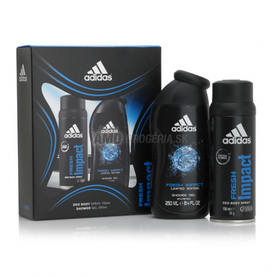 KAZETA ADIDAS FRESH IMPACT SPRCHOVÝ GÉL +DEODORANT